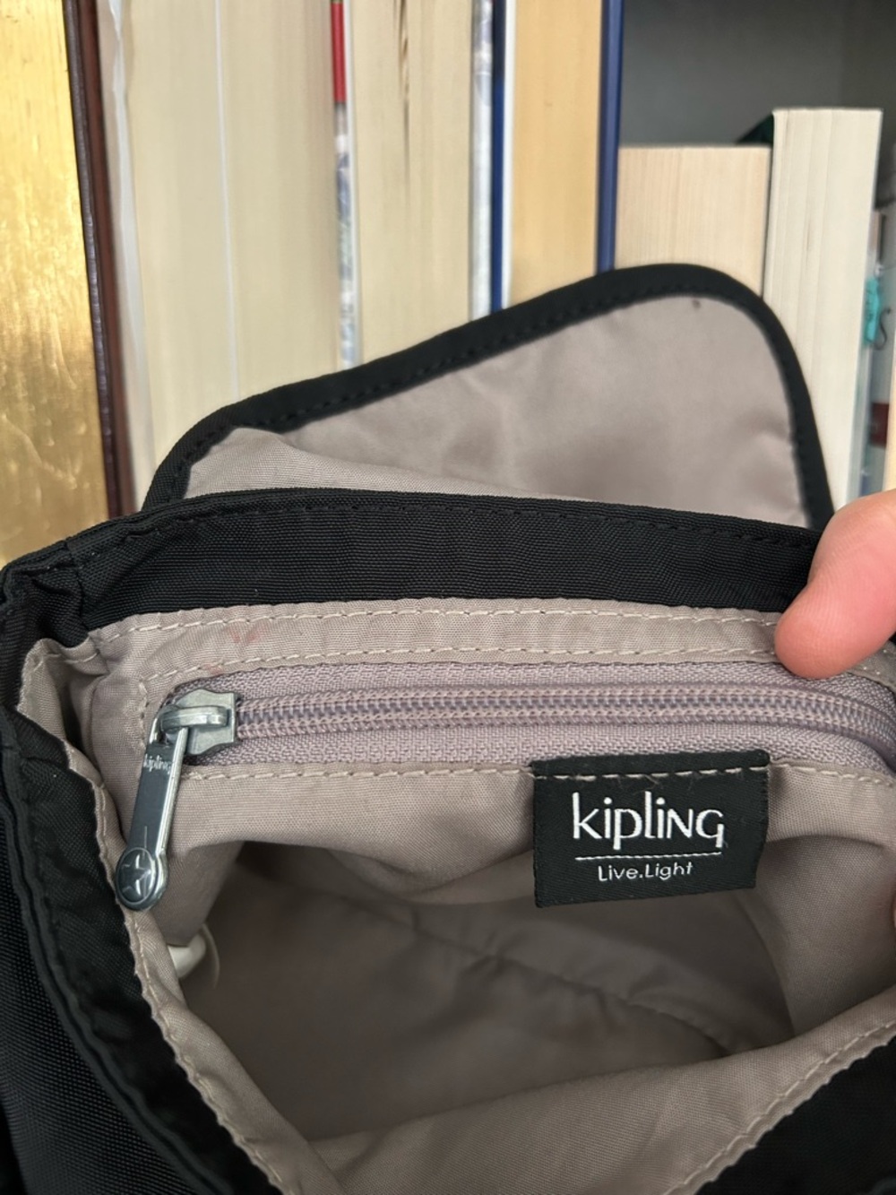 Kipling - Sabina Mini Crossbody in black - Picture 8 of 15